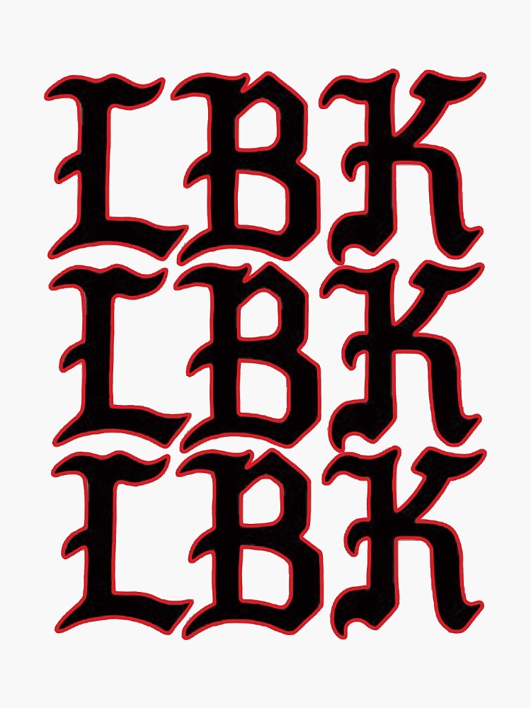 "Lubbock (LBK) sticker (x3)" Sticker for Sale by rileytwall Redbubble