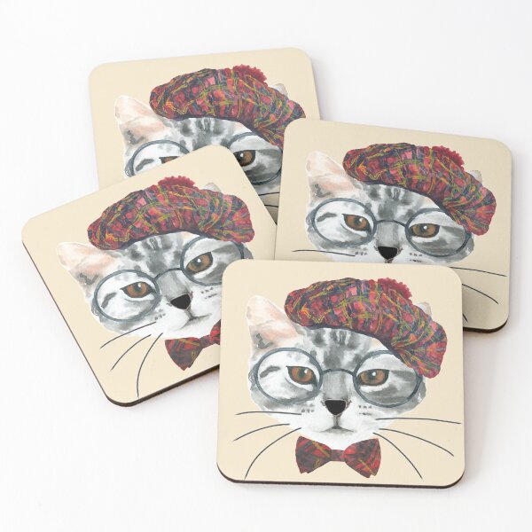 Item preview, Geek Nerd Funny Nerdy Cat designed and sold by AZGuzmans.