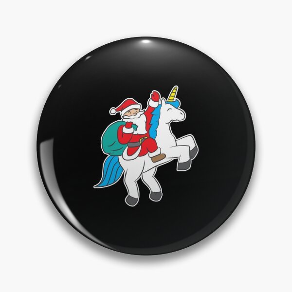 Item preview, Funny Christmas Unicorn Santa Holiday Gift designed and sold by haselshirt.