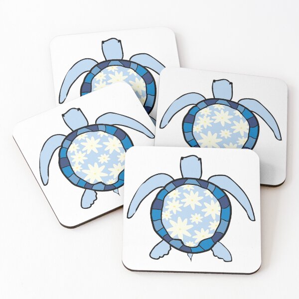 Item preview, Blue turtle designed and sold by Christiana Nicole.