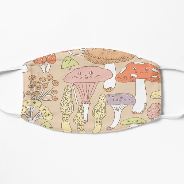 Cute Mushrooms Mask
