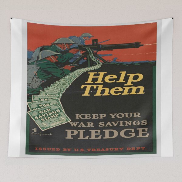 Item preview, Vintage War Poster designed and sold by Slydell1.