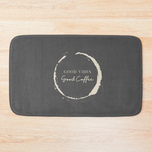 Item preview, Good Vibes Good Coffee designed and sold by CatMonkStudios.