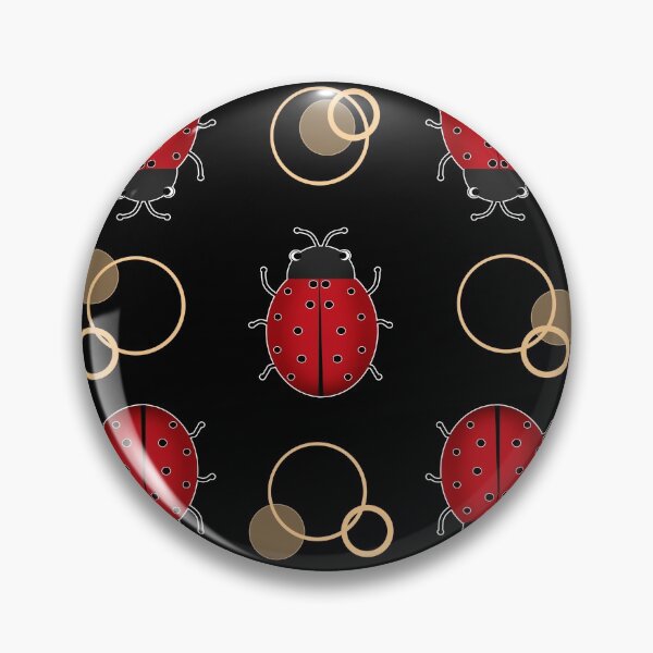 Item preview, Seamless texture black ladybug,red designed and sold by fuzzyfox.