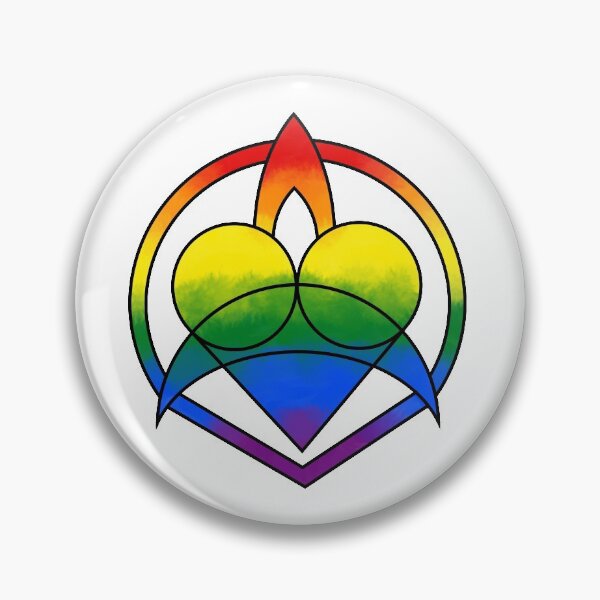 Item preview, LGBT+ Pride Nonhuman System Symbol designed and sold by quiver-collect.