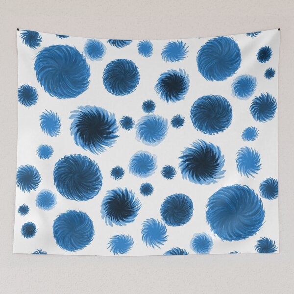 Item preview, Pinwheels in the Wind in Blue designed and sold by Lois Gardiner.