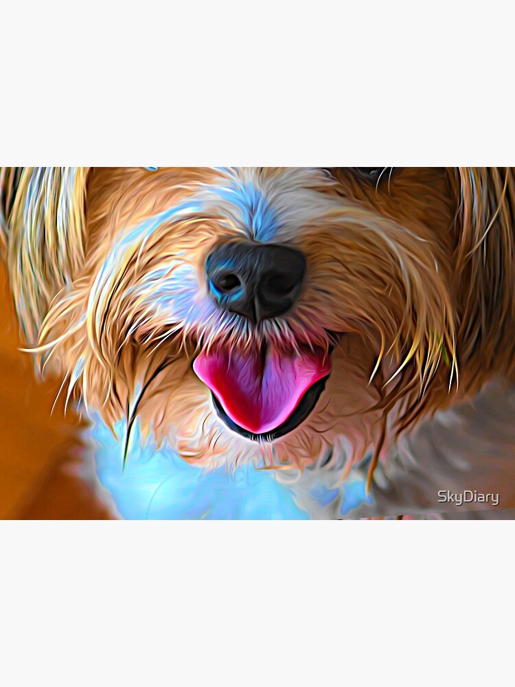 Adorable dog nose mask by SkyDiary
