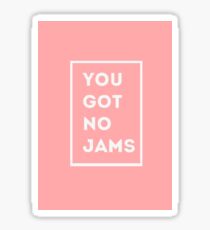 BTS/Bangtan Sonyeondan - You Got No Jams (Pink) Sticker