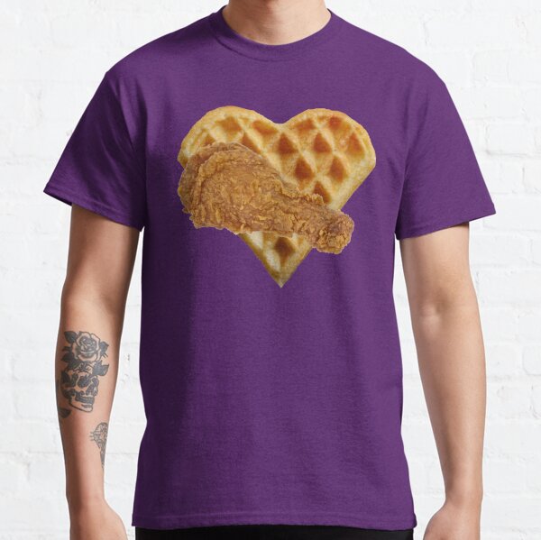 Waffle Fried Chicken T Shirts Redbubble - eggo waffles roblox