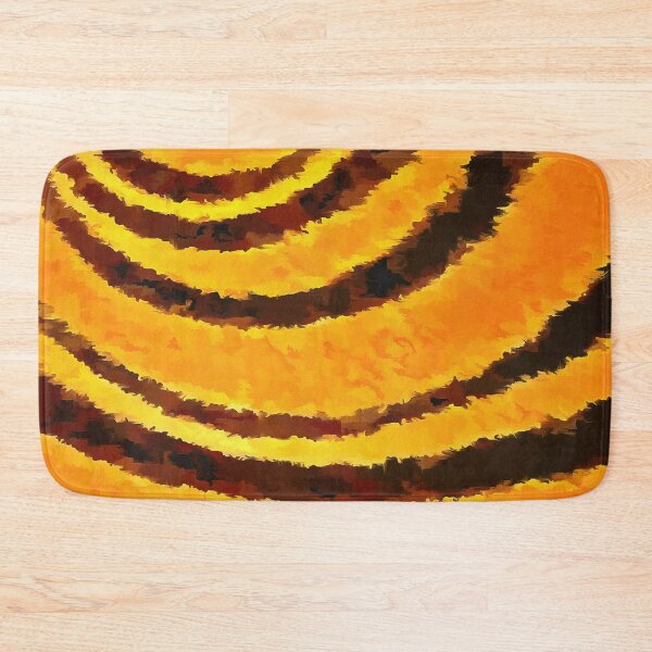 Item preview, Abstract Tiger Stripe Camouflage Colors In Orange and Brown designed and sold by taiche.