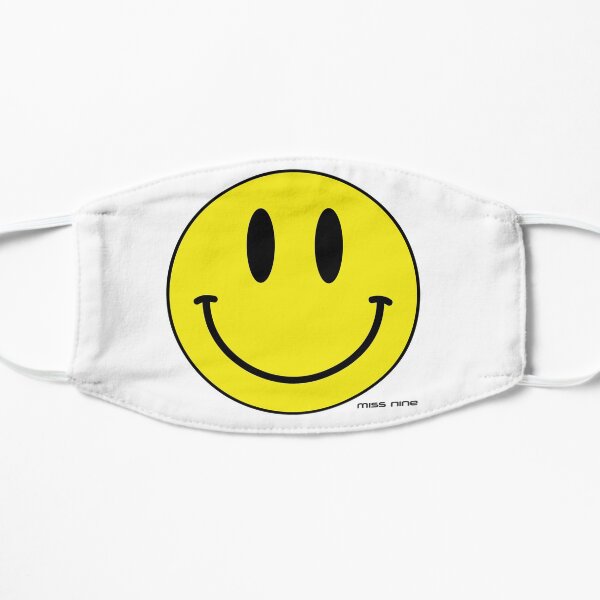 Masque Smiley Masque sans plis