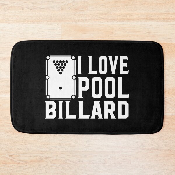 Item preview, I Love Pool Billiard Best Game Athlete Gift Idea designed and sold by haselshirt.