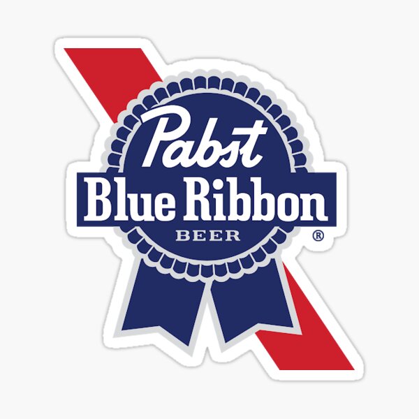Pabst Blue Ribbon Sticker