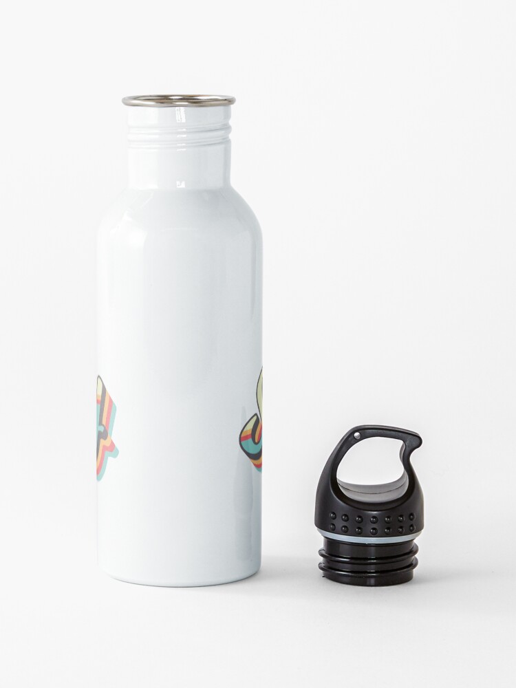 Alternate view of Get Schwifty from Rick and Morty ™ Retro 70s Letters Water Bottle