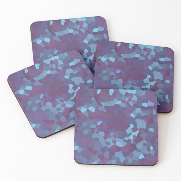 Artikelvorschau, Blaue und violette Kristalle entworfen und verkauft von eightkingdoms.