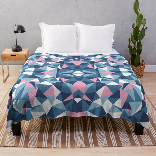 Item preview, Abstract Collide Blue and Pink designed and sold by ProjectM.
