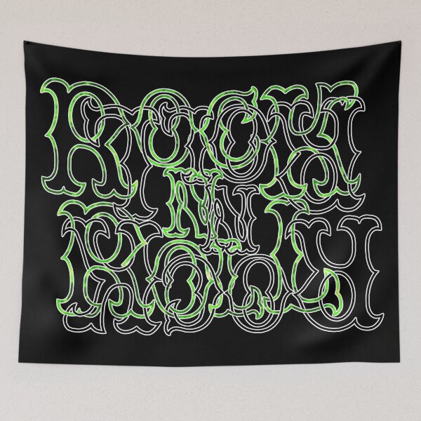Item preview, Camo Green and Black RocK n RolL Anagram designed and sold by gkillerb.