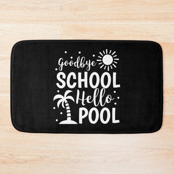 Item preview, Goodbye School Hello Pool Summer Vacation Beach designed and sold by haselshirt.