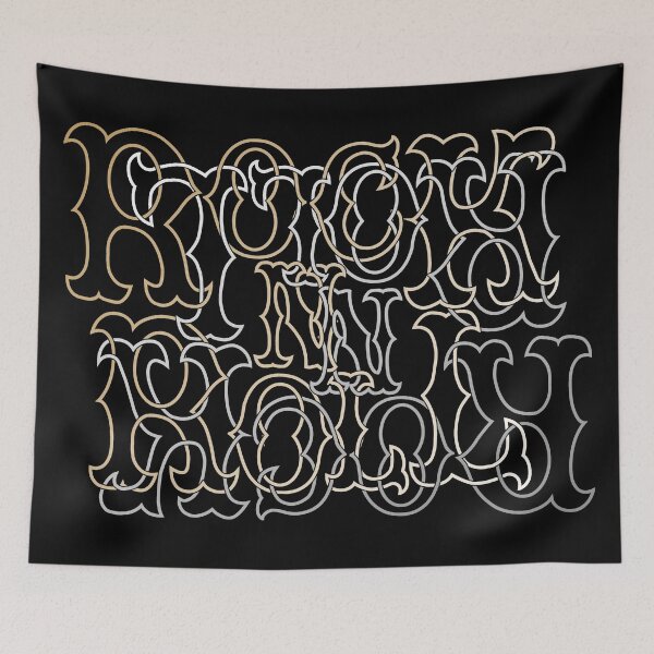 Item preview, Gold and Silver RocK n RolL Anagram designed and sold by gkillerb.
