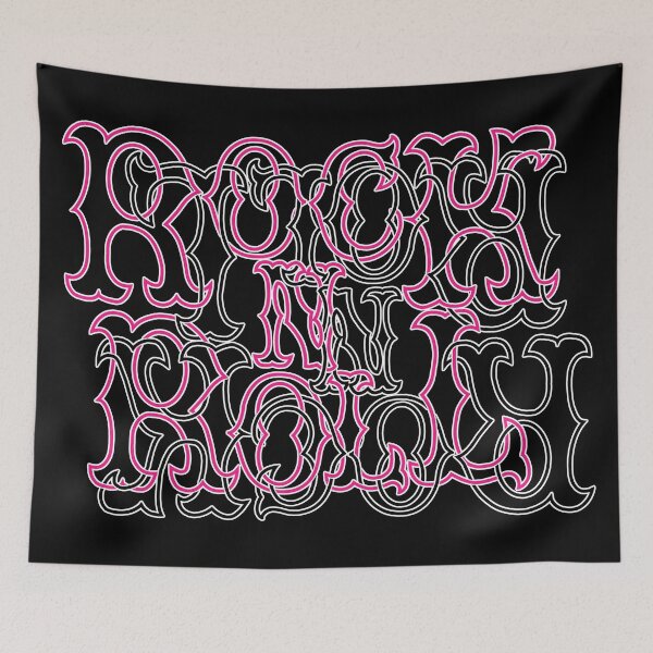 Item preview, Pink and Black RocK n RolL Anagram designed and sold by gkillerb.