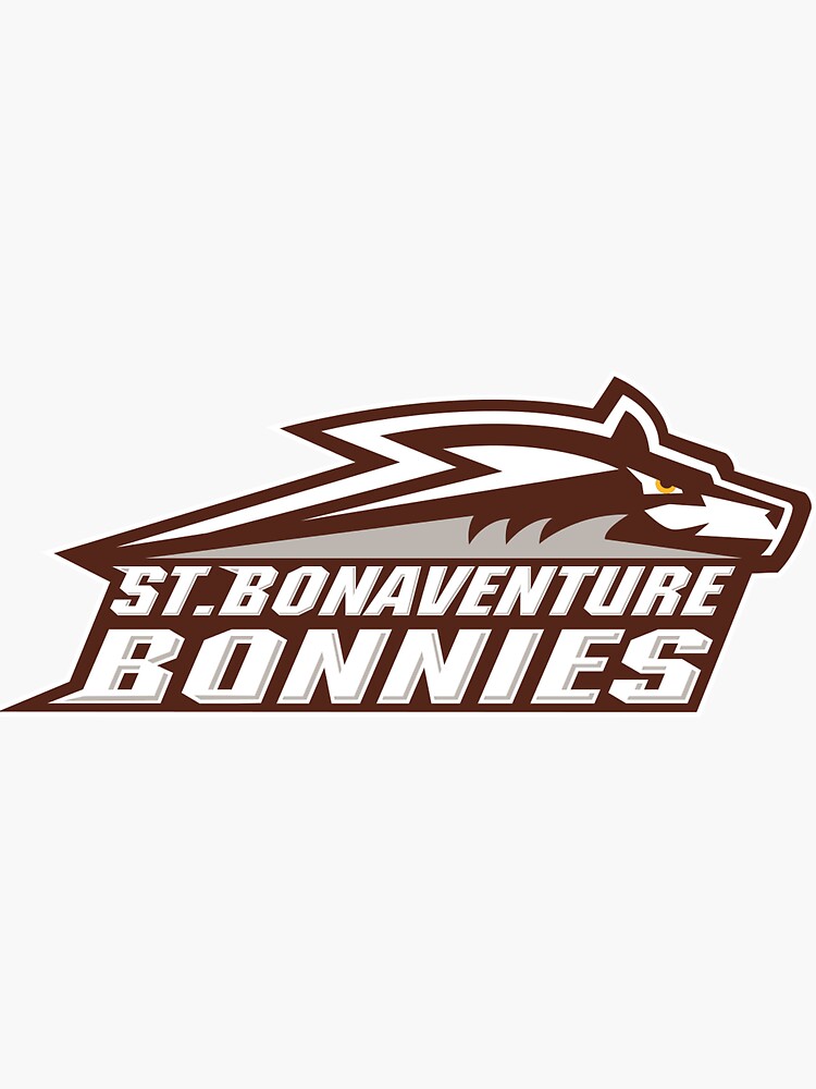 "St Bonaventure University" Sticker for Sale by caitsartbaby Redbubble