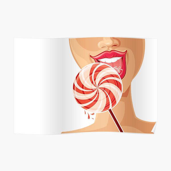 Lollipop Girl Poster