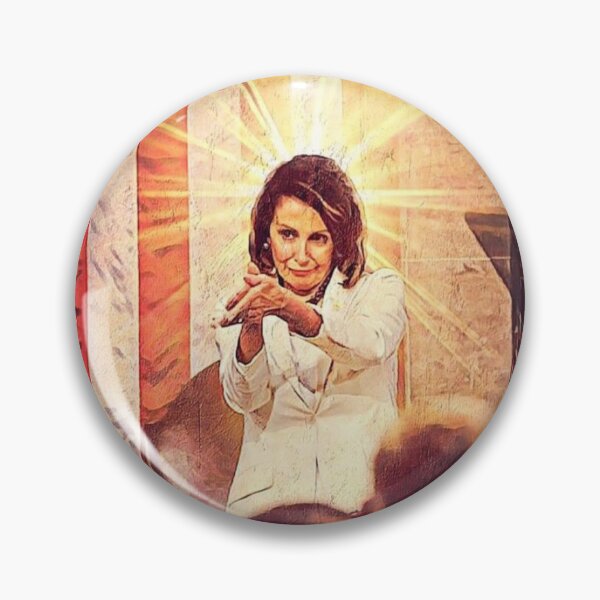 Vista previa del artículo con la obra «Nancy Pelosi: Patrona de la Sombra», diseñado y vendido por S-NettiThings.