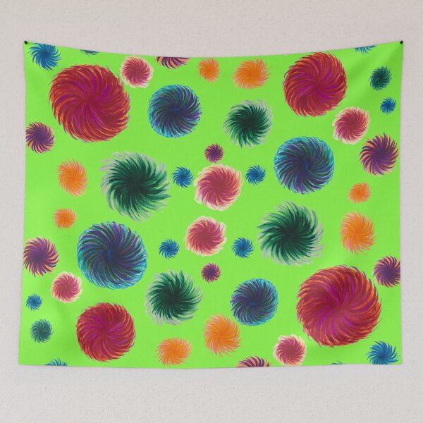 Item preview, Pinwheels in the Wind lime designed and sold by Lois Gardiner.