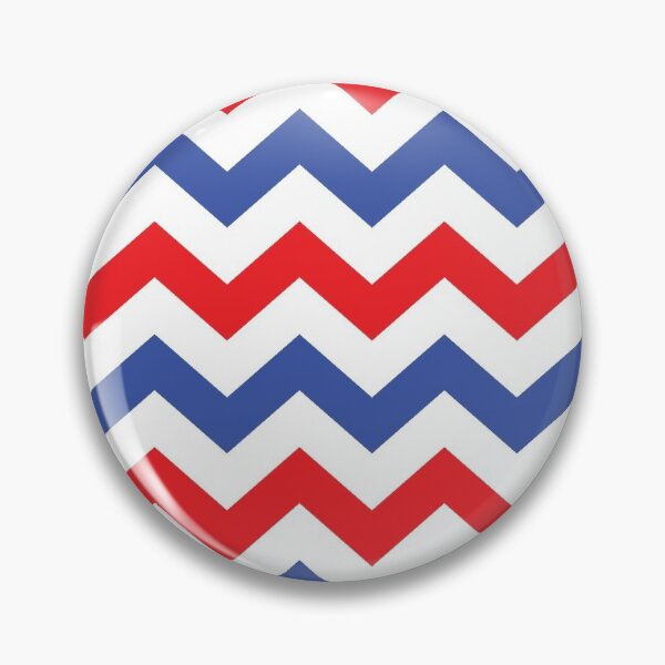 Item preview, Red White Blue Chevron Pattern designed and sold by StudioBlack.