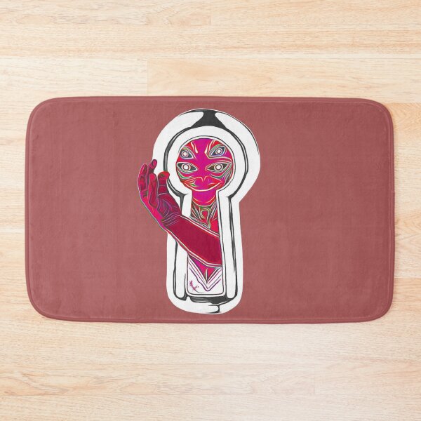Item preview, Alien reaching through keyhole negative  designed and sold by bdub78.