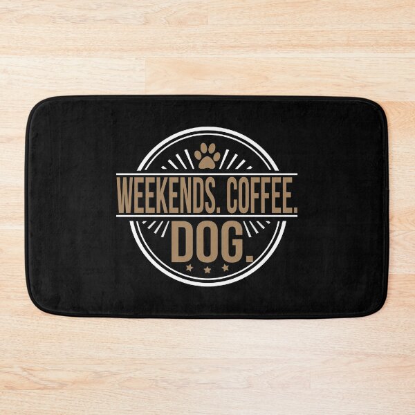 Artikelvorschau, Dog Lover Shirt Weekends. Coffee. Dogs. Kopie Gift Tee entworfen und verkauft von haselshirt.