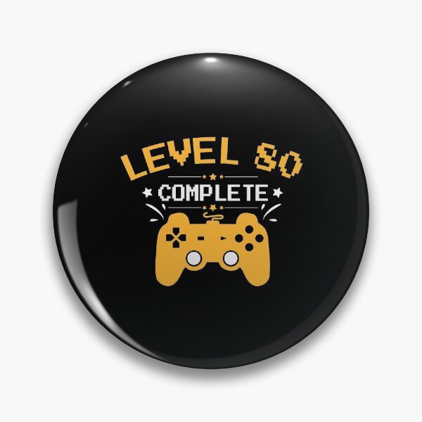Item preview, Gamer Shirt Level 80 Complete Gaming Birthday Gift Tee designed and sold by haselshirt.