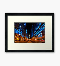Broad Street City Lights, Philadelphia Framed Print