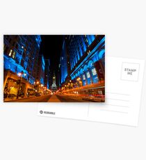Broad Street City Lights, Philadelphia Postcards