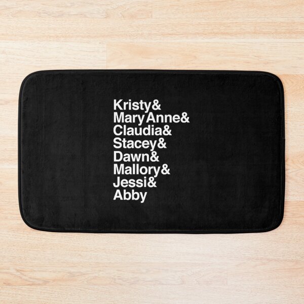 Item preview, Babysitters Club Helvetica Names (White Version) designed and sold by ijanet.