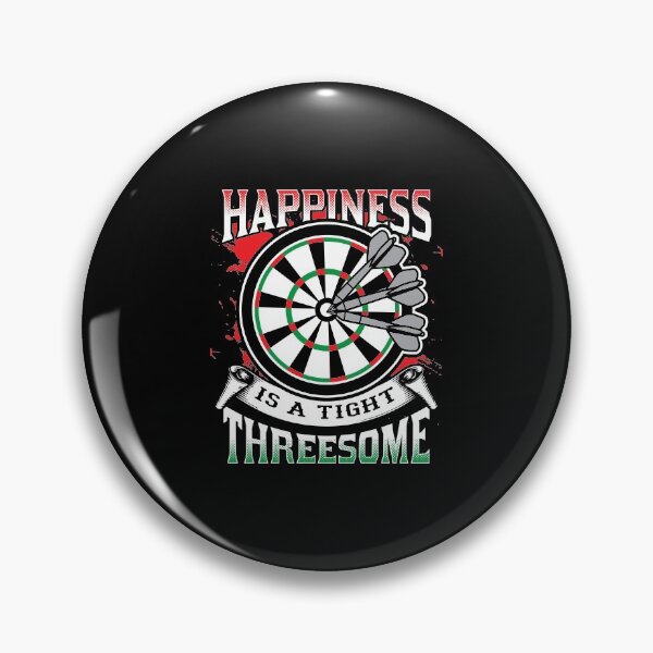 Item preview, Happiness Tight Threesome Darts Sport Player Gift designed and sold by haselshirt.