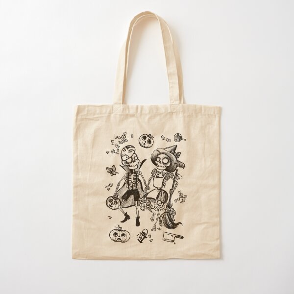Trick or treat Cotton Tote Bag