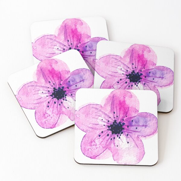 Item preview, Watercolor Painted Flower designed and sold by Fahad  A K.