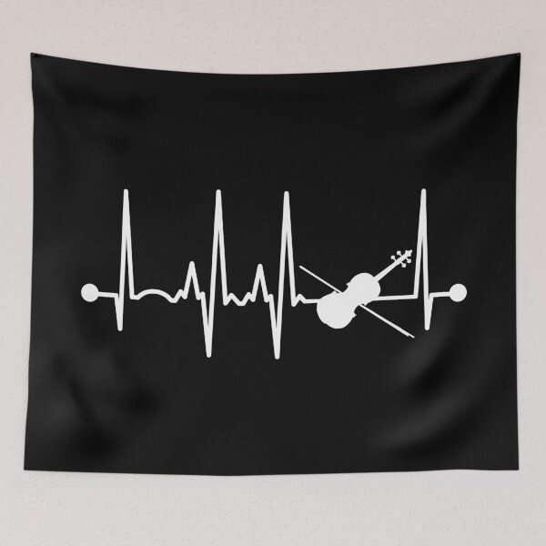 Item preview, Violin Heartbeat designed and sold by teesaurus.