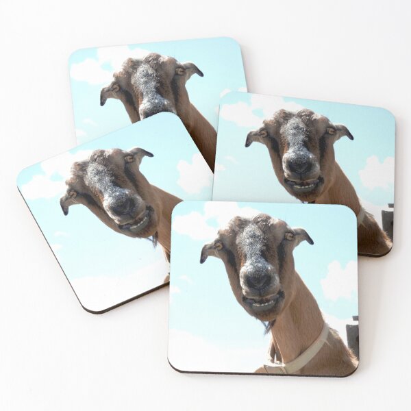 Item preview, goat head in the clouds designed and sold by Stephanie  Skeem.