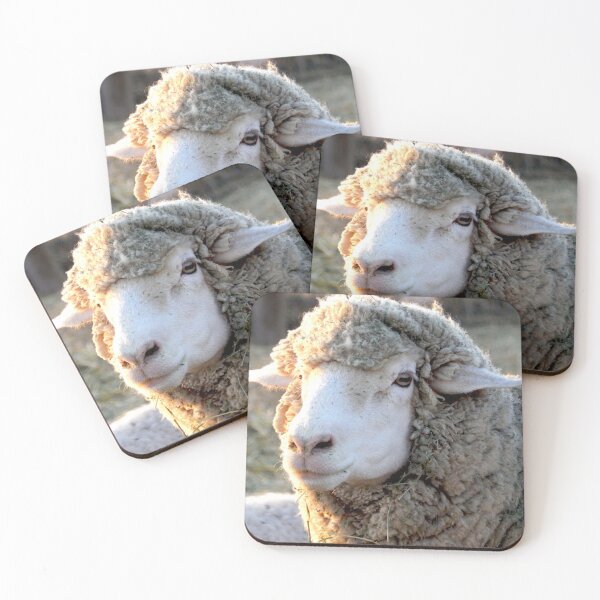 Item preview, fluffy sheep, wool sheep designed and sold by Stephanie  Skeem.