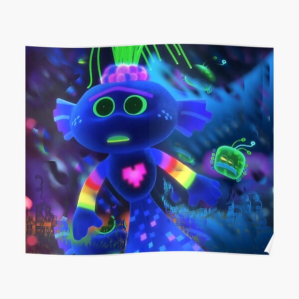 King Trollex Poster By Leytonkit Redbubble - roblox master_none