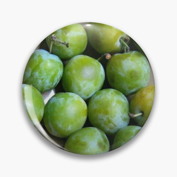 Item preview, Greengages Displayed In A Ceramic Bowl designed and sold by taiche.