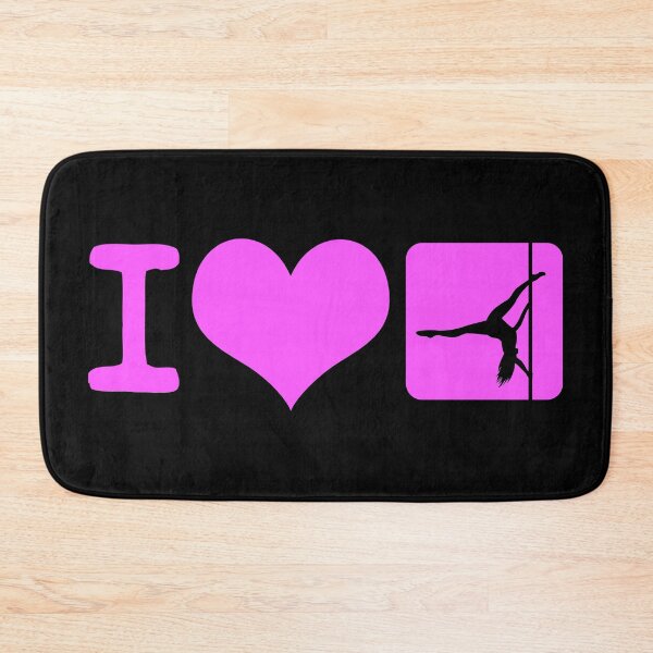 Item preview, I Love Pole Dancing Dancer Fitness Pink Gift Idea designed and sold by haselshirt.