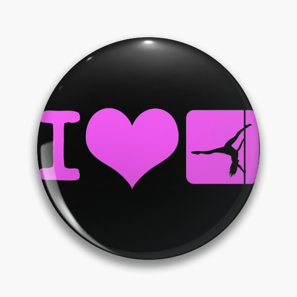 Item preview, I Love Pole Dancing Dancer Fitness Pink Gift Idea designed and sold by haselshirt.