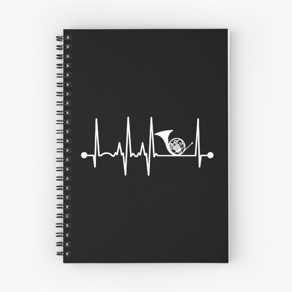 Item preview, French Horn Heartbeat designed and sold by teesaurus.