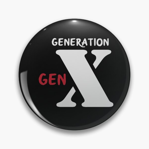 Artikelvorschau, Generation X Gen X. entworfen und verkauft von Sal's T Shirts and Designs.