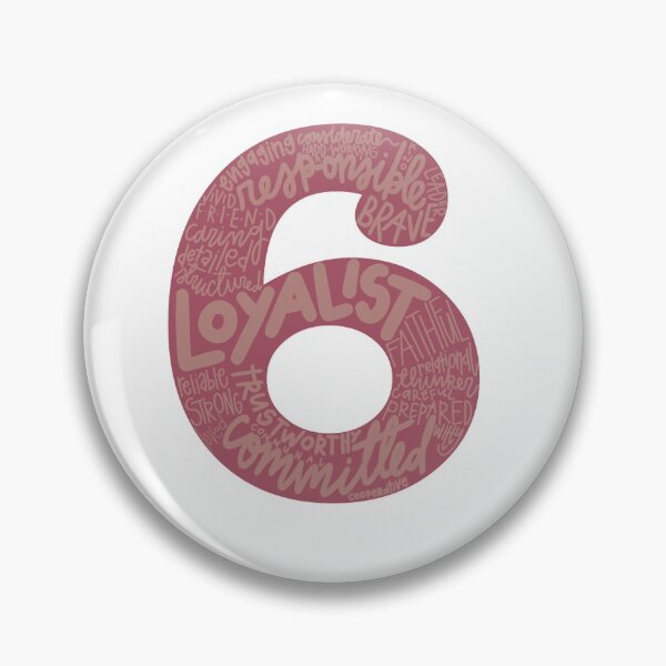 Item preview, Enneagram #6 Sticker designed and sold by Lauren  Sheffield.