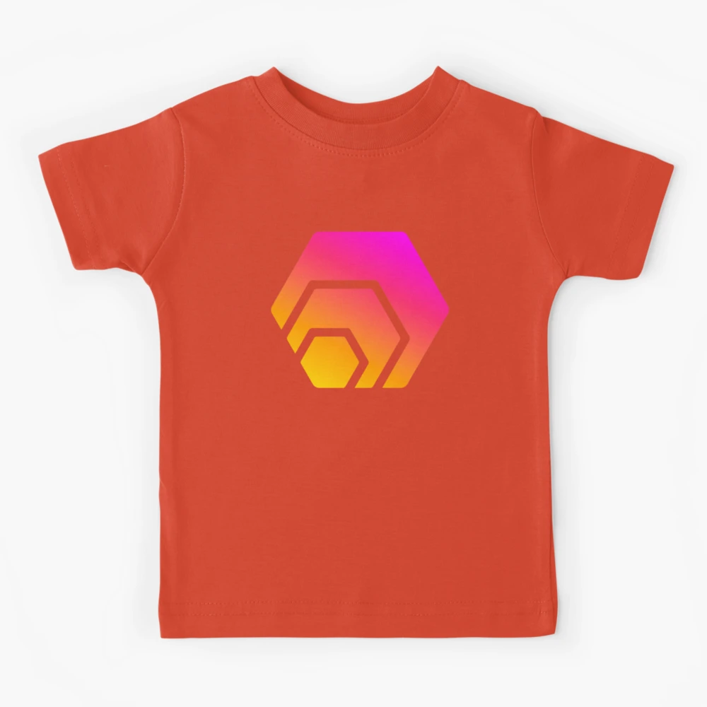 HEX Crypto Hexagon Logo Kids T-Shirt