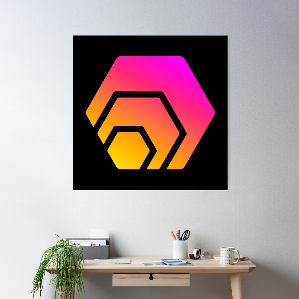 HEX Crypto Hexagon Logo